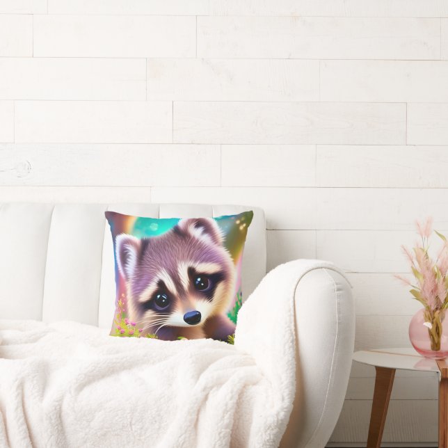 Baby Raccoon Kudde (Soffa)