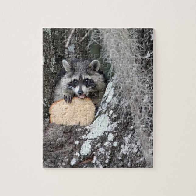 Baby Raccoon Pussel (Vertikal)