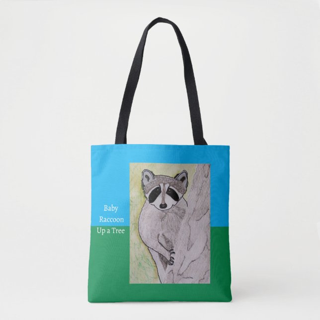 Baby Raccoon Tygkasse (Framsida)
