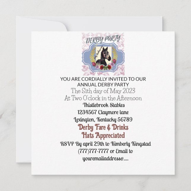 BABY RACEHORSE MARE WINS TÄVLING (Framsida)