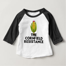 Baby Raglan T-Shirt - Kornfield Resistance