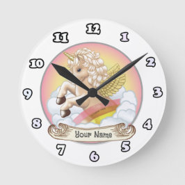 Baby Rainbow Unicorn klocka