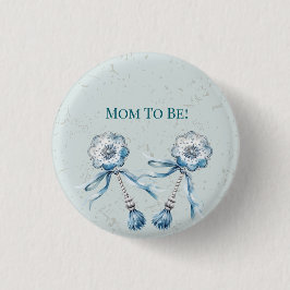 Baby Rattle Mamma skall vara Knapp