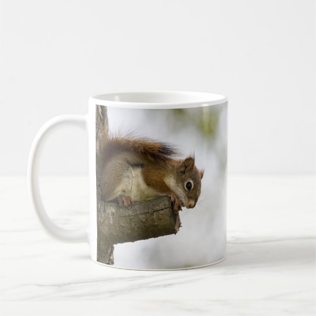 Baby Red Squirrel Kaffemugg (Vänster)