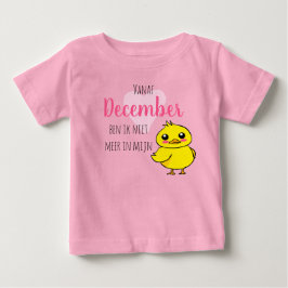 Baby reveal Niet meer in mijn eendje schattig T Shirt