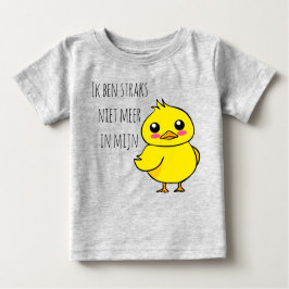 Baby reveal Niet meer in mijn eendje schattig T Shirt