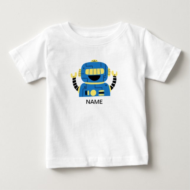 Baby Robot T Shirt (Framsida)