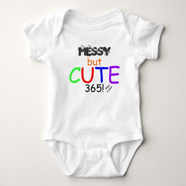 Baby Rödig Men Söt Humor Tröja (Framsida)