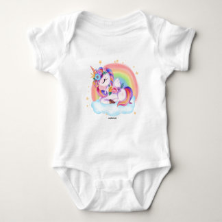 Baby romper encorn t shirt