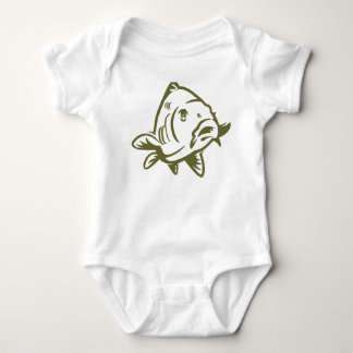 Baby romper met karper tee shirt