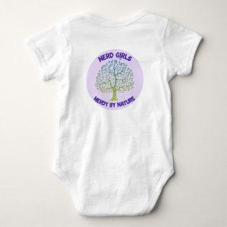 Baby Romper - Nerdy by Nature T-shirt