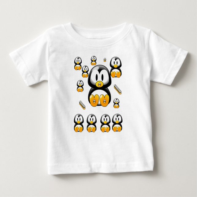 Baby Romper Penguin Tröja (Framsida)