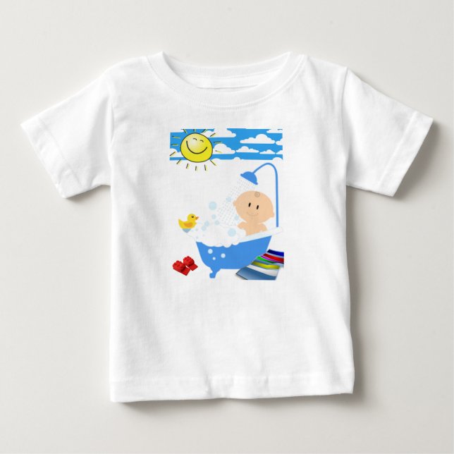 Baby Romper T Shirt (Framsida)