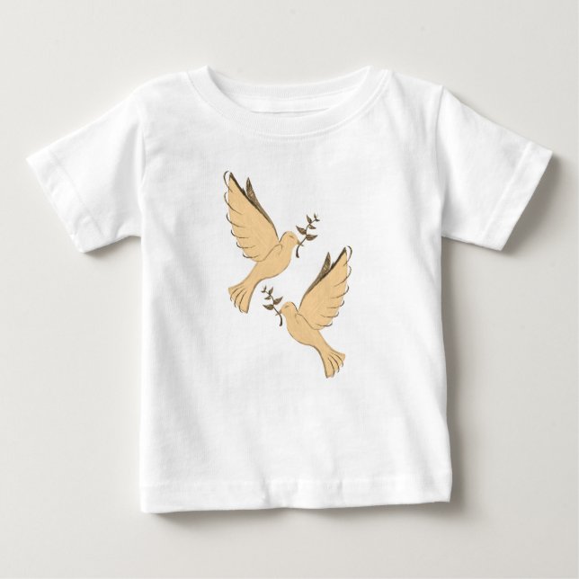 Baby Romper T-shirt (Framsida)