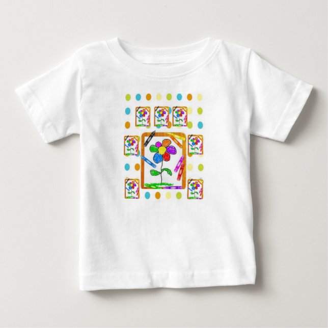 Baby Romper T Shirt (Framsida)