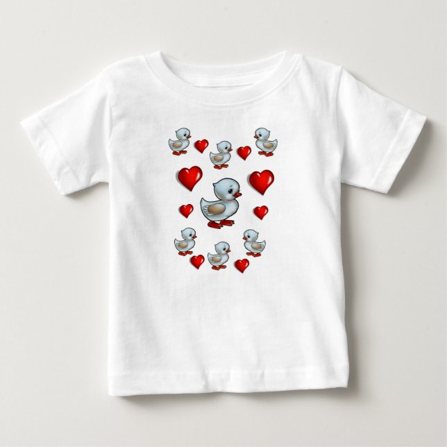 Baby Romper T-shirt (Framsida)