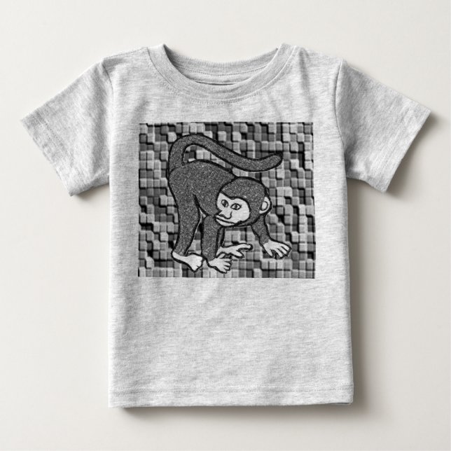 Baby Romper T Shirt (Framsida)