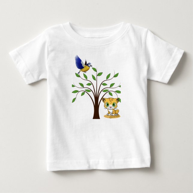 Baby Romper T-shirt (Framsida)