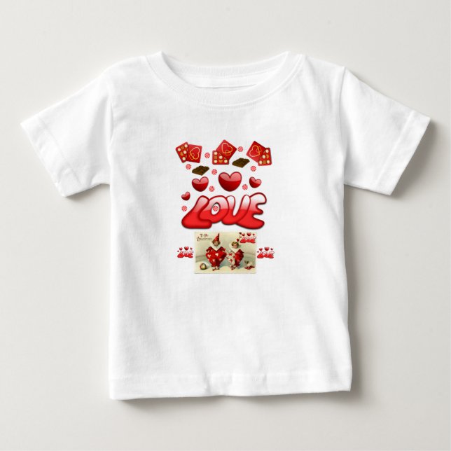 Baby Romper T Shirt (Framsida)