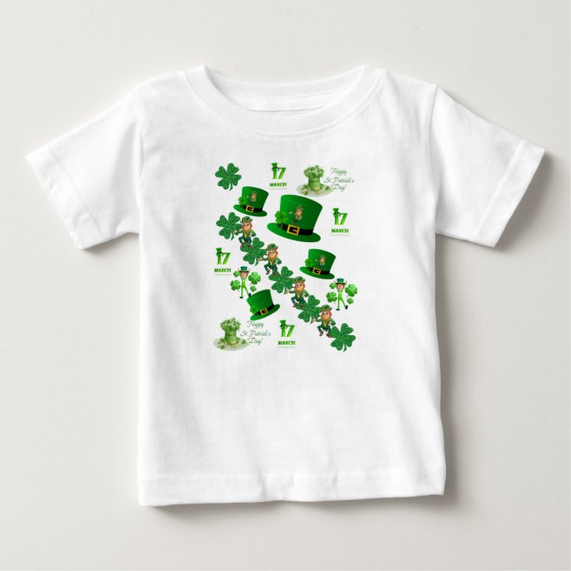 Baby Romper T Shirt (Framsida)