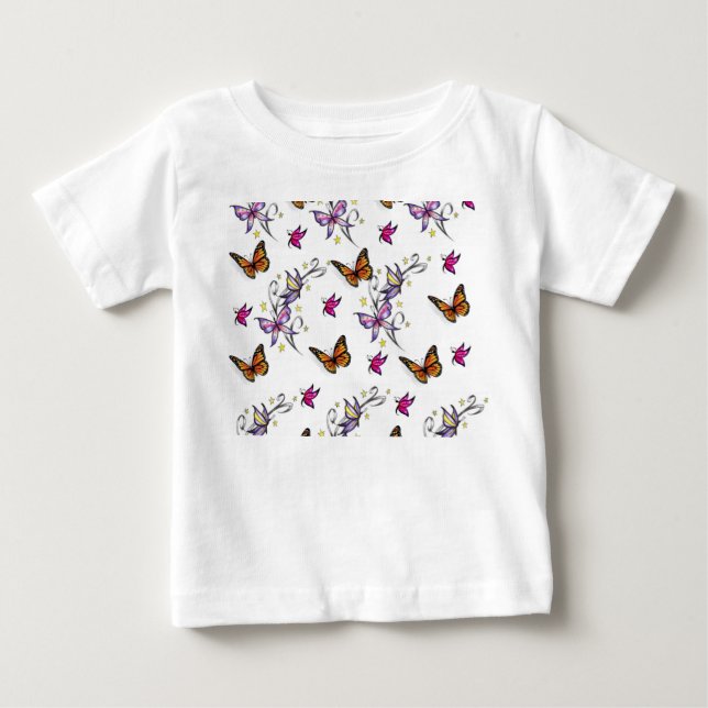 Baby Romper T-shirt (Framsida)