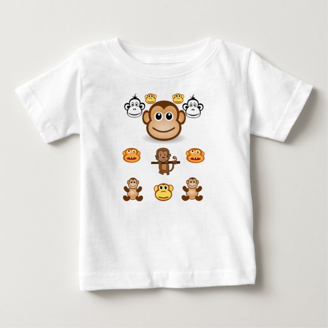 Baby Romper T-shirt (Framsida)
