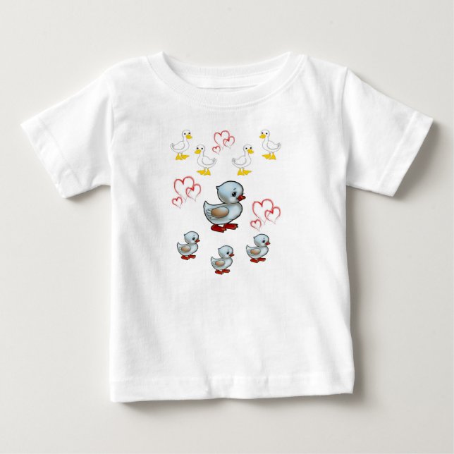Baby Romper T Shirt (Framsida)