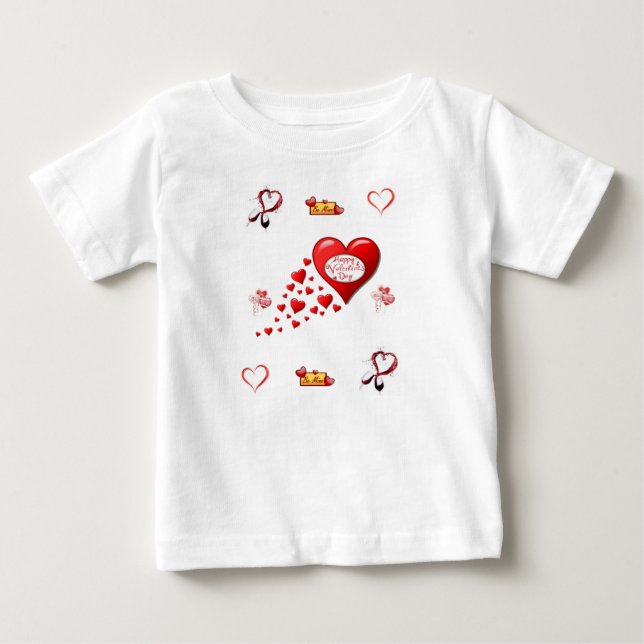 Baby Romper T Shirt (Framsida)