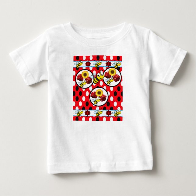 Baby Romper T-shirt (Framsida)