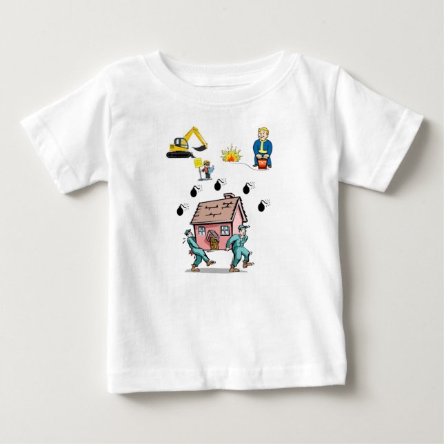 Baby Romper Tee (Framsida)