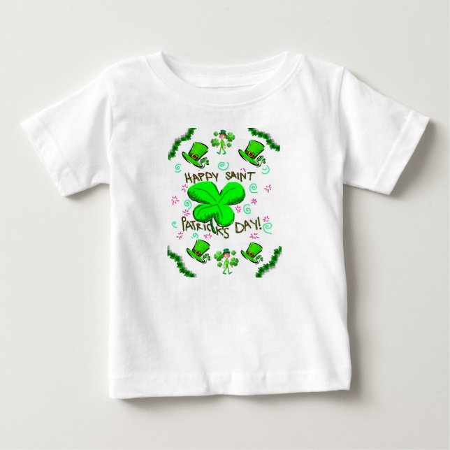 Baby Romper Tee Shirt (Framsida)