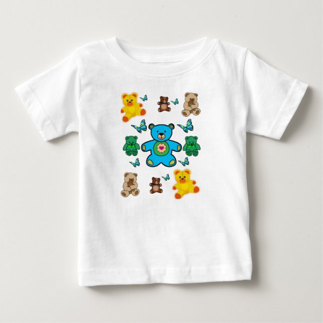 Baby Romper Tee Shirt (Framsida)