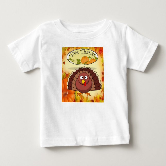 Baby Romper Tee Shirt (Framsida)