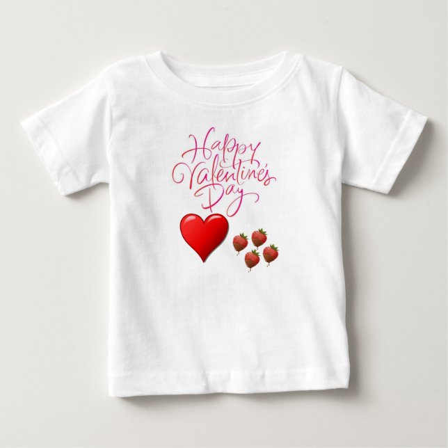 Baby Romper Tee Shirt (Framsida)