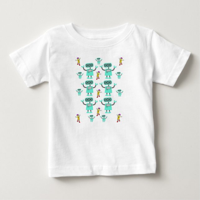 Baby Romper Tee Shirt (Framsida)