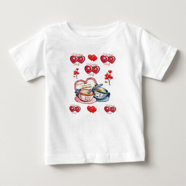 Baby Romper Tee Shirt (Framsida)