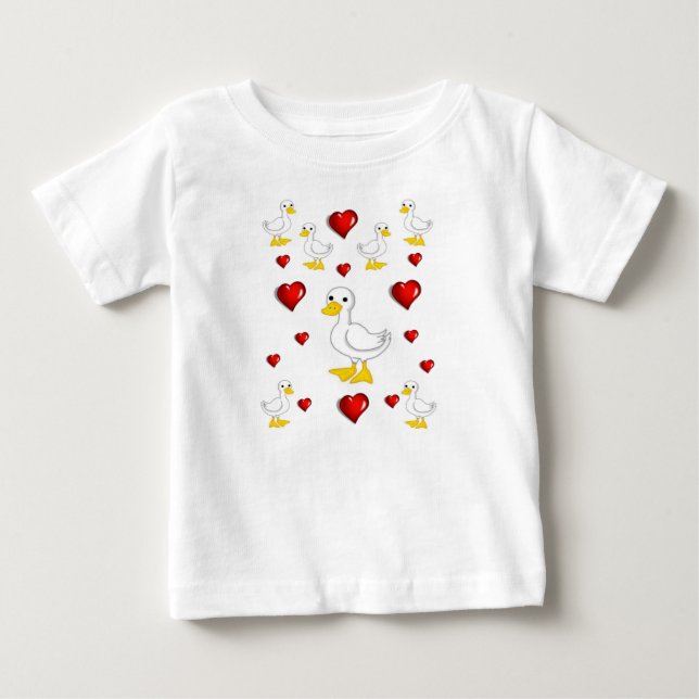Baby Romper Tee Shirt (Framsida)