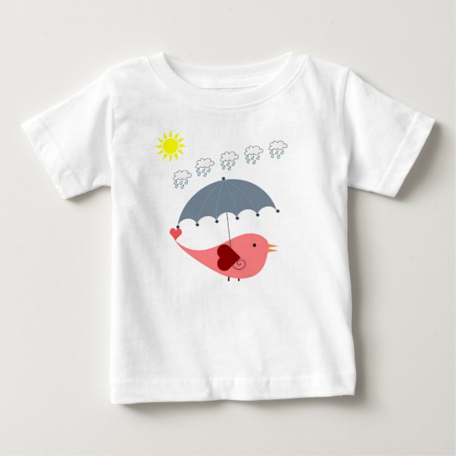 Baby Romper Tee Shirt (Framsida)