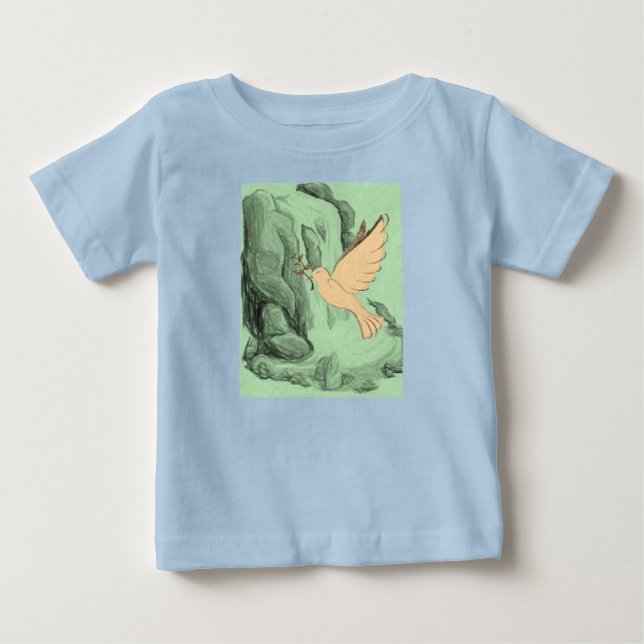 Baby Romper Tee Shirt (Framsida)