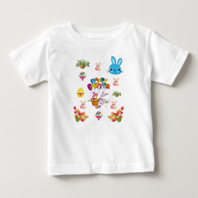 Baby Romper Tee Shirt (Framsida)