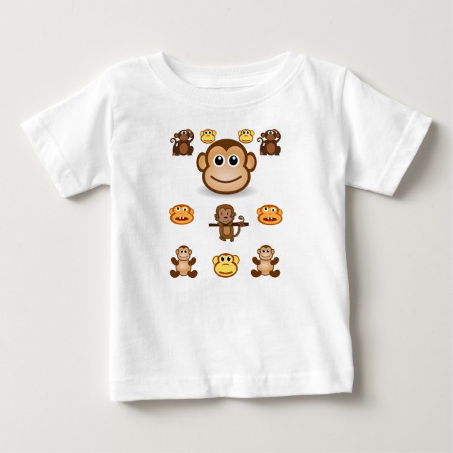Baby Romper Tee Shirt (Framsida)