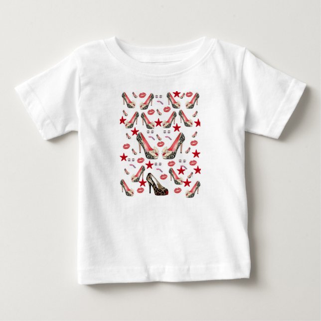 Baby Romper Tee Shirt (Framsida)