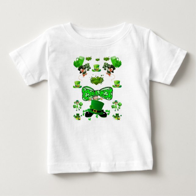 Baby Romper Tee Shirt (Framsida)