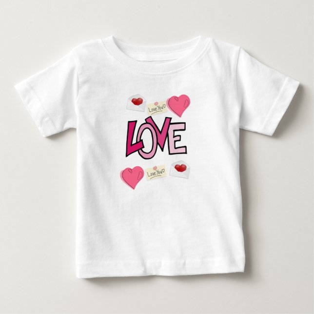Baby Romper Tee Shirt (Framsida)