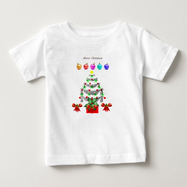 Baby Romper Tee Shirt (Framsida)
