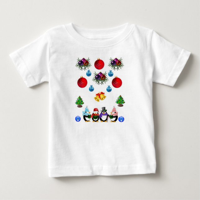 Baby Romper Tee Shirt (Framsida)