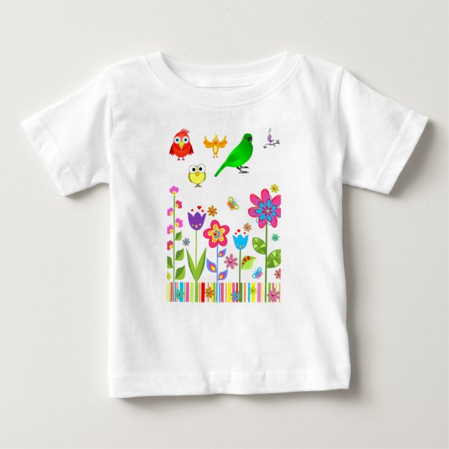 Baby Romper Tee Shirt (Framsida)