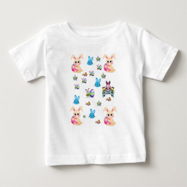 Baby Romper Tee Shirt (Framsida)