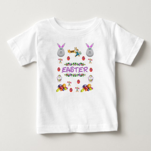 Baby Romper Tee Shirt (Framsida)