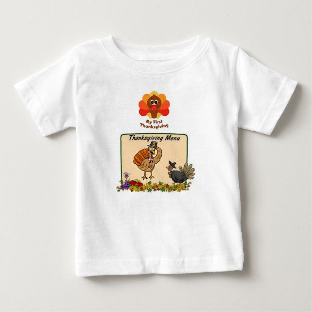 Baby Romper Tee Shirt (Framsida)